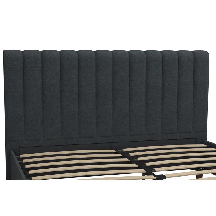 Brittany Tufted Upholstered Platform Bed