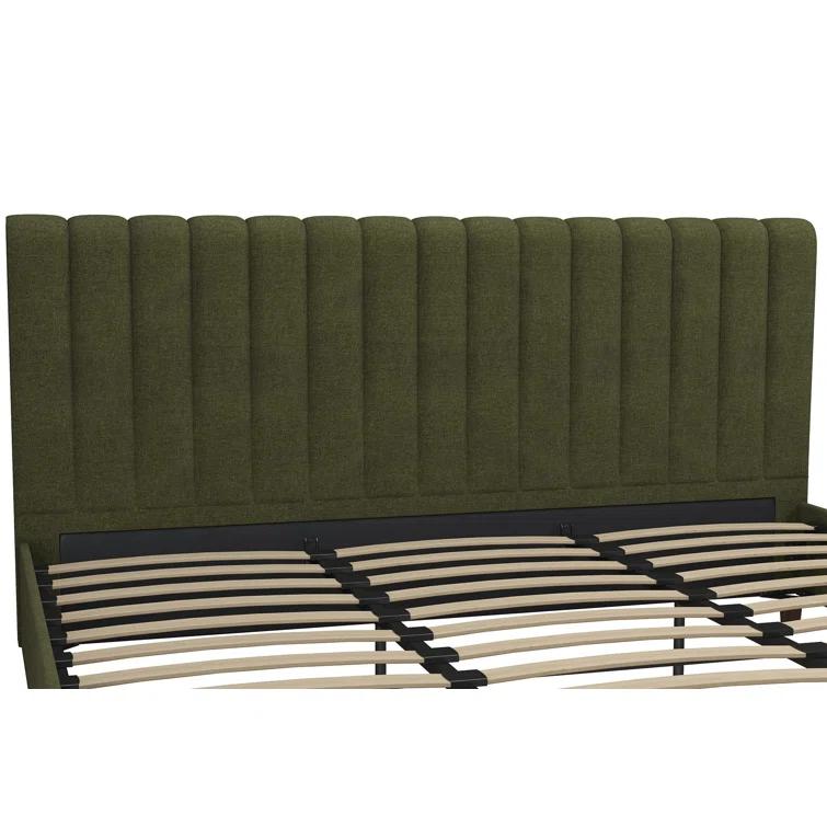 Brittany Tufted Upholstered Platform Bed