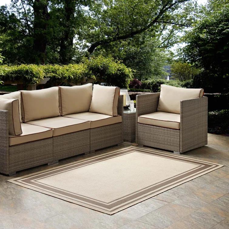 Modway Modway Rim Solid Border Borderline Indoor and Outdoor Area Rug