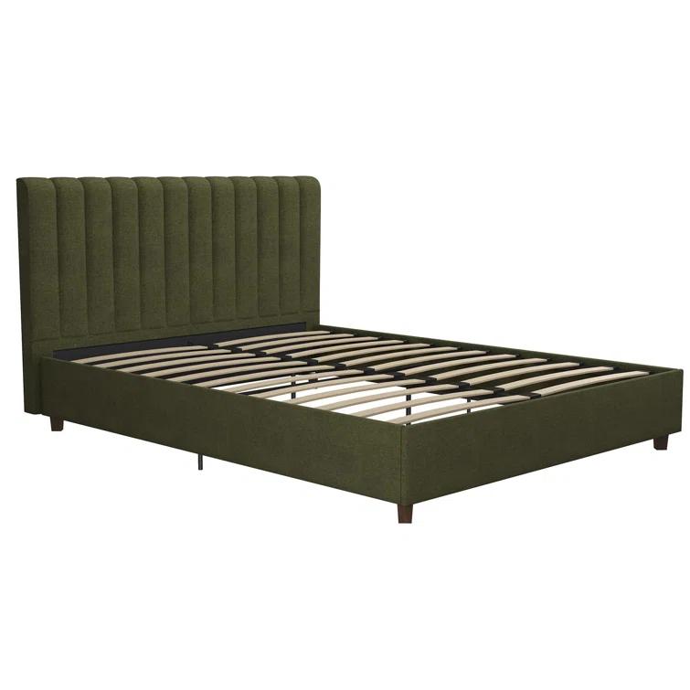 Brittany Tufted Upholstered Platform Bed