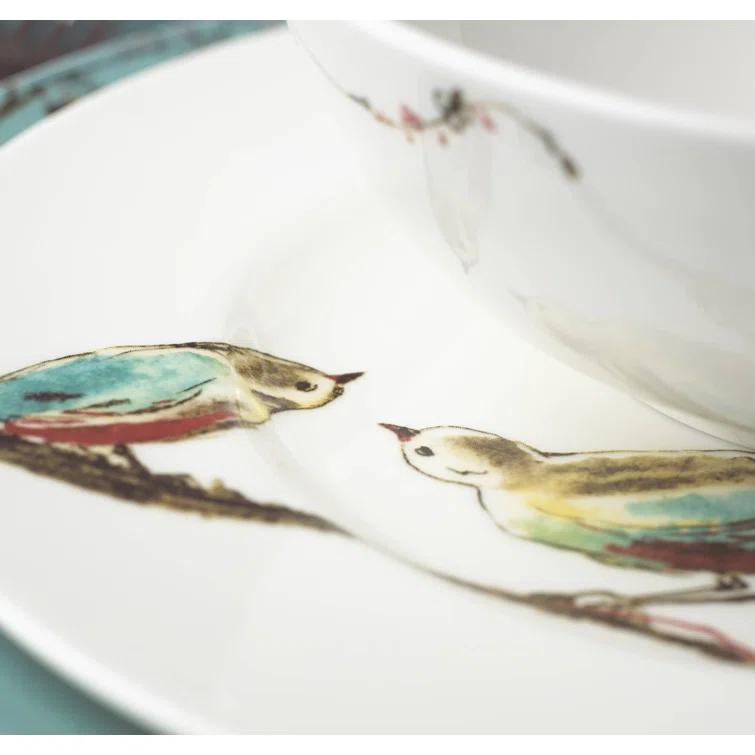 Lenox Lenox Chirp 4 Piece Bone China Place Setting Set, Service for 1