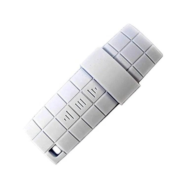 Motorized Retractable White Frame Patio Awning