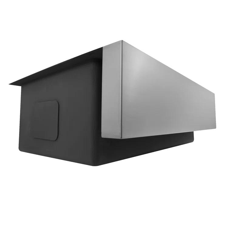 Pro Series 30'' L Farmhouse / Apron Single Bowl Stainless Steel Kitchen Sink