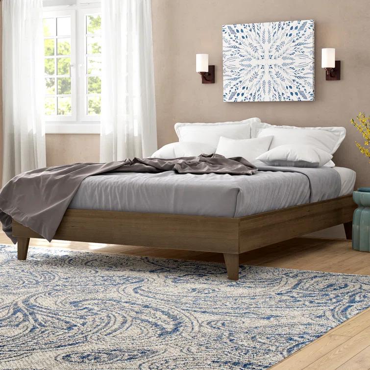 Dedrie Solid Wood Bed
