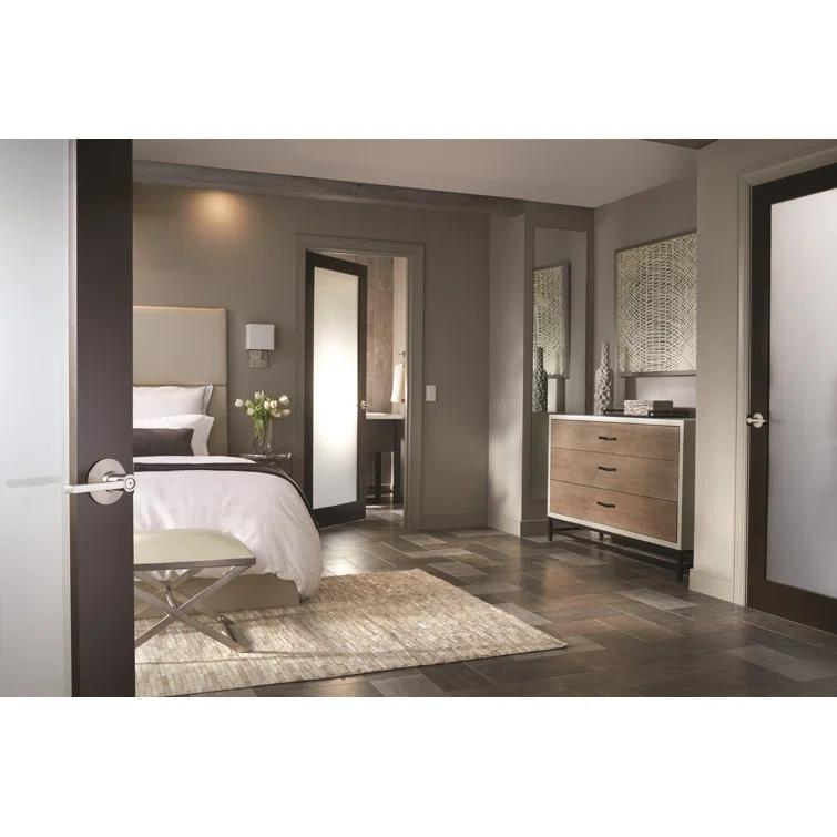 Latitude Lever Bed and Bath Door Lock