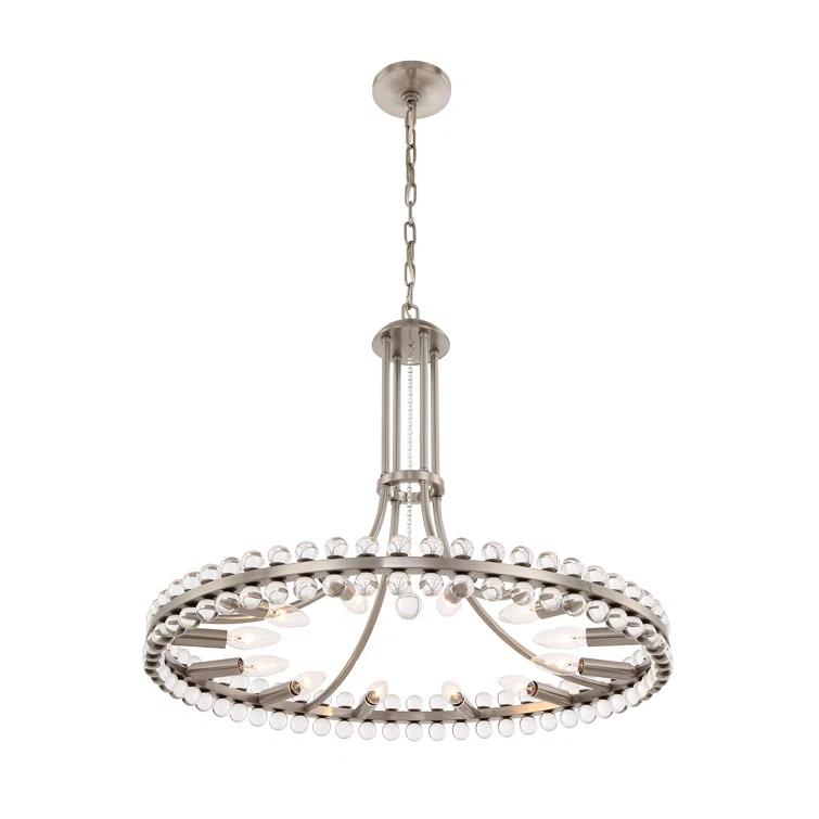 Crystorama Lighting - Eight Light Chandelier - Chandelier - Clover - Eight Light