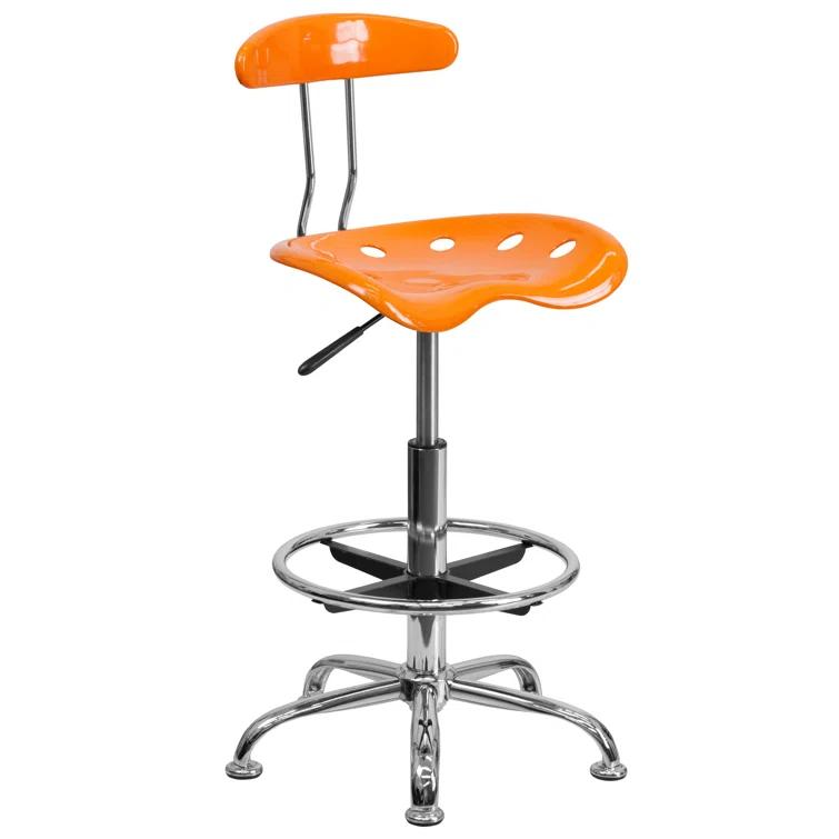 Flash Furniture Monroe Adjustable Height Swivel Bar Stool