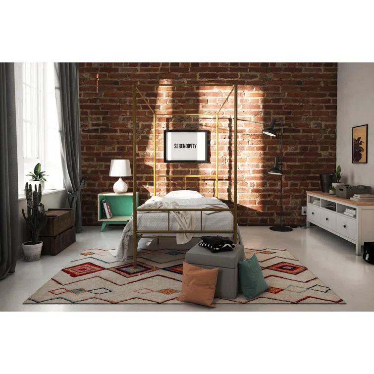 Marion Metal Canopy Bed