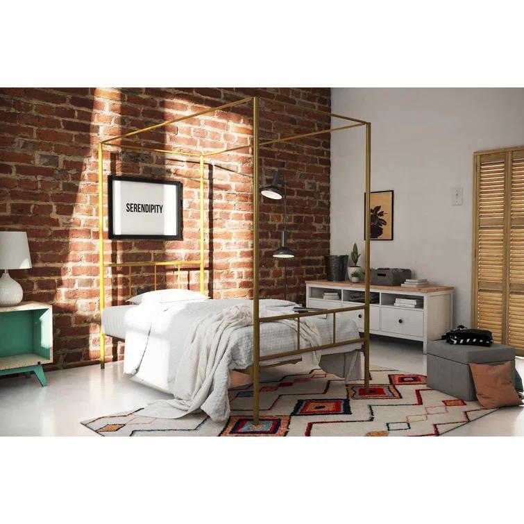 Marion Metal Canopy Bed