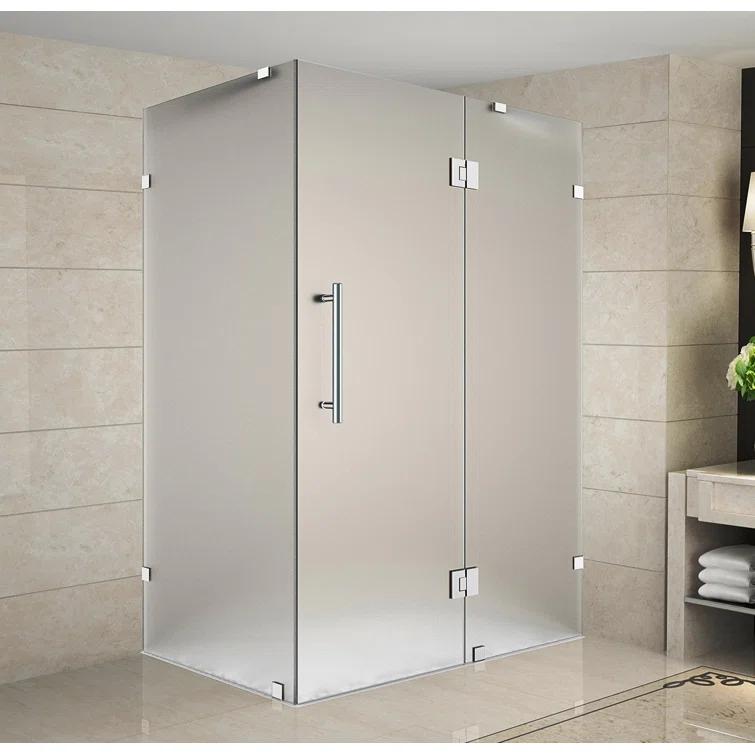 Aston Avalux Rectangle Hinged Shower Enclosure SEN987F-CH-4038-10