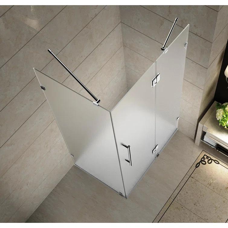 Aston Avalux Rectangle Hinged Shower Enclosure SEN987F-CH-4038-10