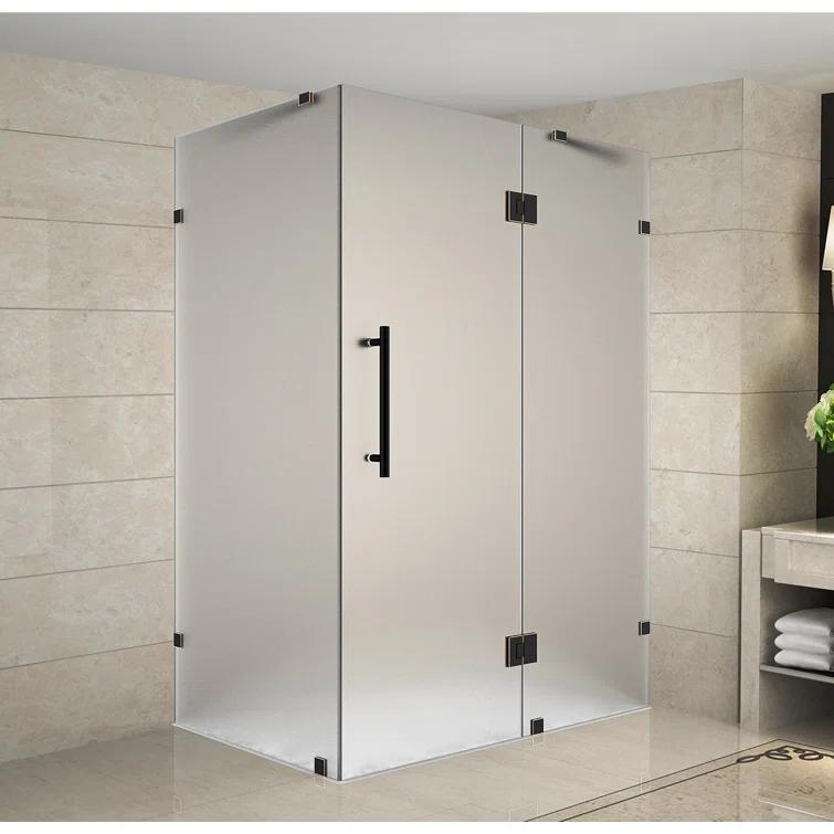 Aston Avalux Rectangle Hinged Shower Enclosure SEN987F-CH-4038-10