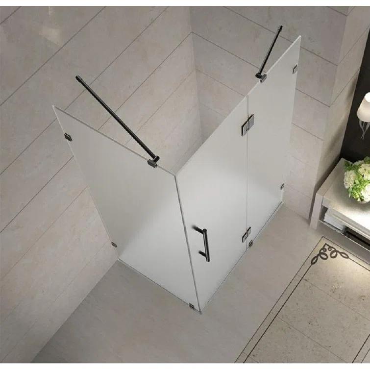 Aston Avalux Rectangle Hinged Shower Enclosure SEN987F-CH-4038-10