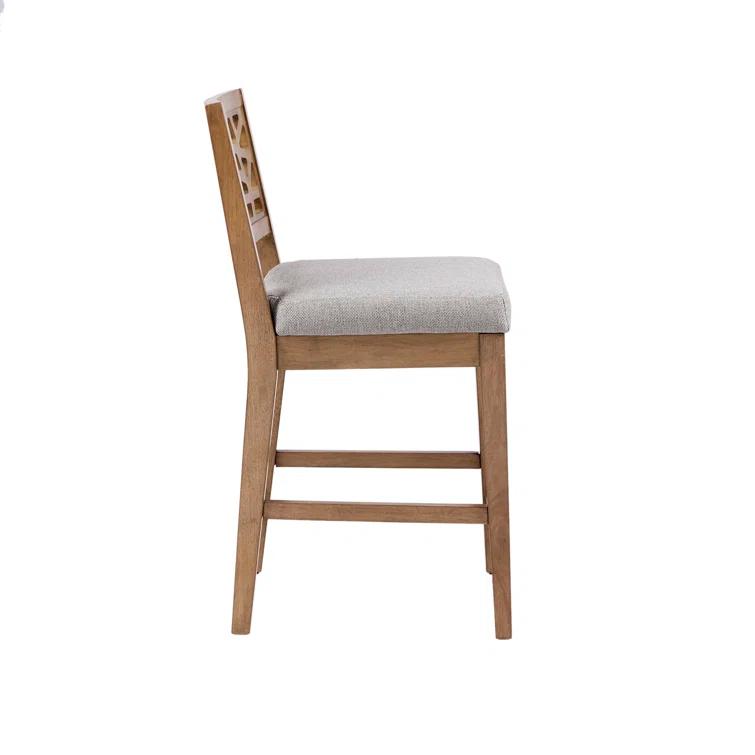 Porschia Solid Wood Bar & Counter Stool