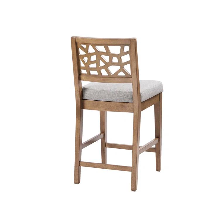 Porschia Solid Wood Bar & Counter Stool