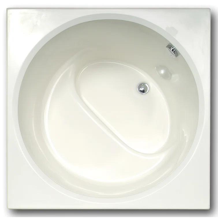 Fuji 60'' x 40'' Drop-In Soaking Gelcoat Bathtub