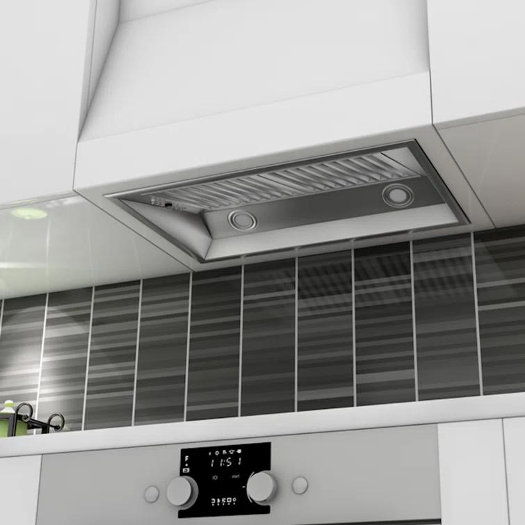 ZLINE ZLINE 46 in. Ducted Wall Mount Range Hood Insert in Stainless Steel (698-46)