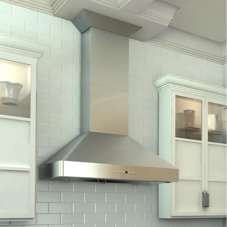 ZLINE ZLINE 36 in. Ducted Wall Mount Range Hood in DuraSnow Stainless Steel (8KF2S-36) KF2-36