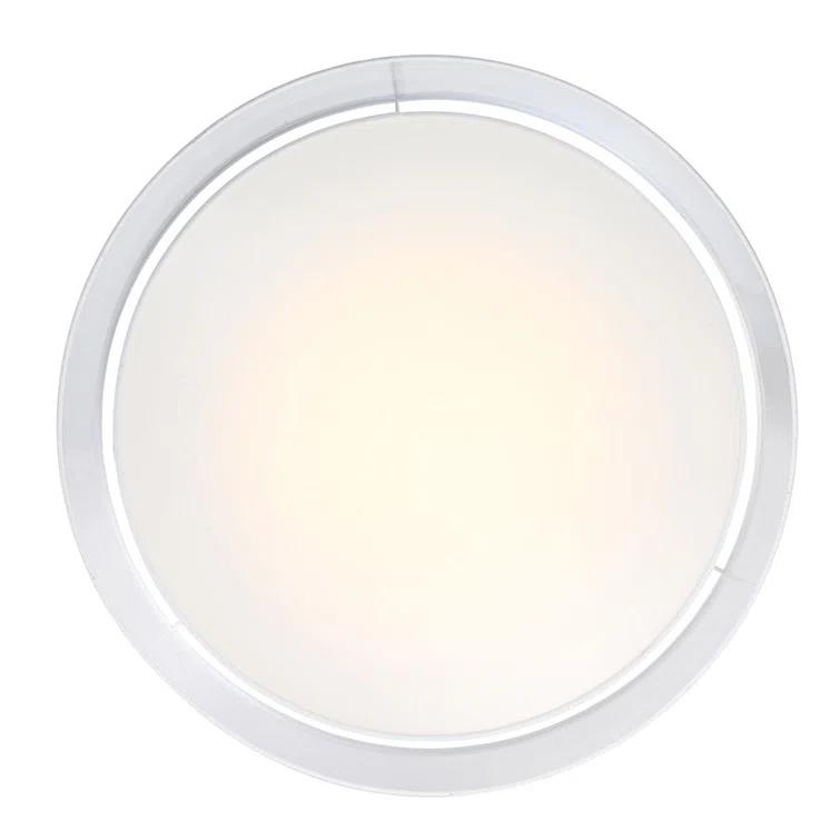 Metropolis Fabric LED Flush Mount