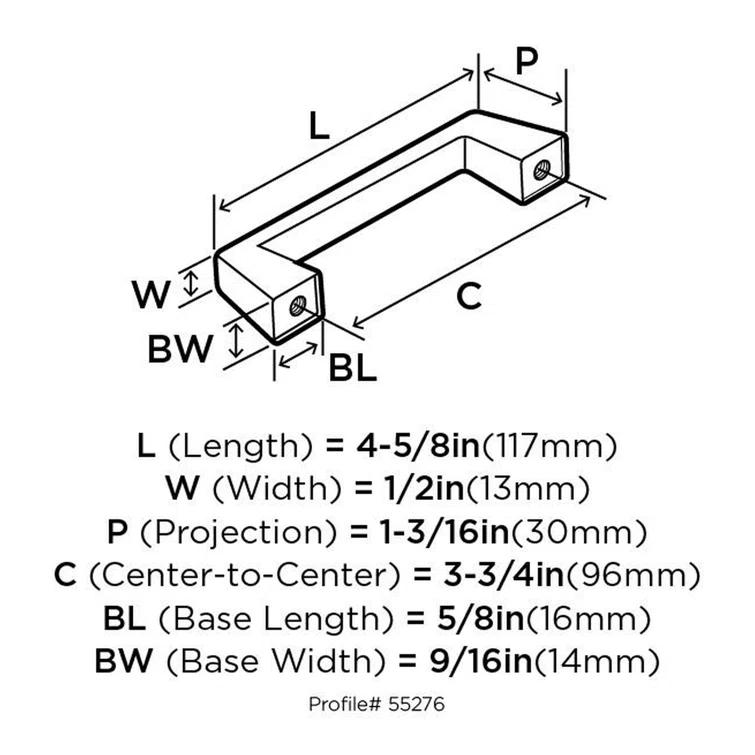 Blackrock 3 3/4" Center to Center Bar Pull