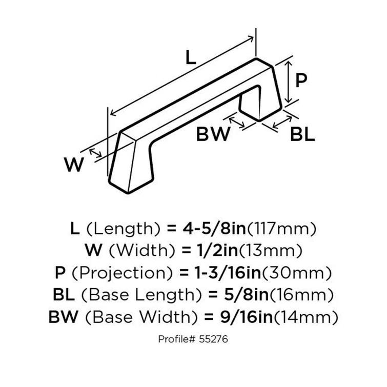 Blackrock 3 3/4" Center to Center Bar Pull