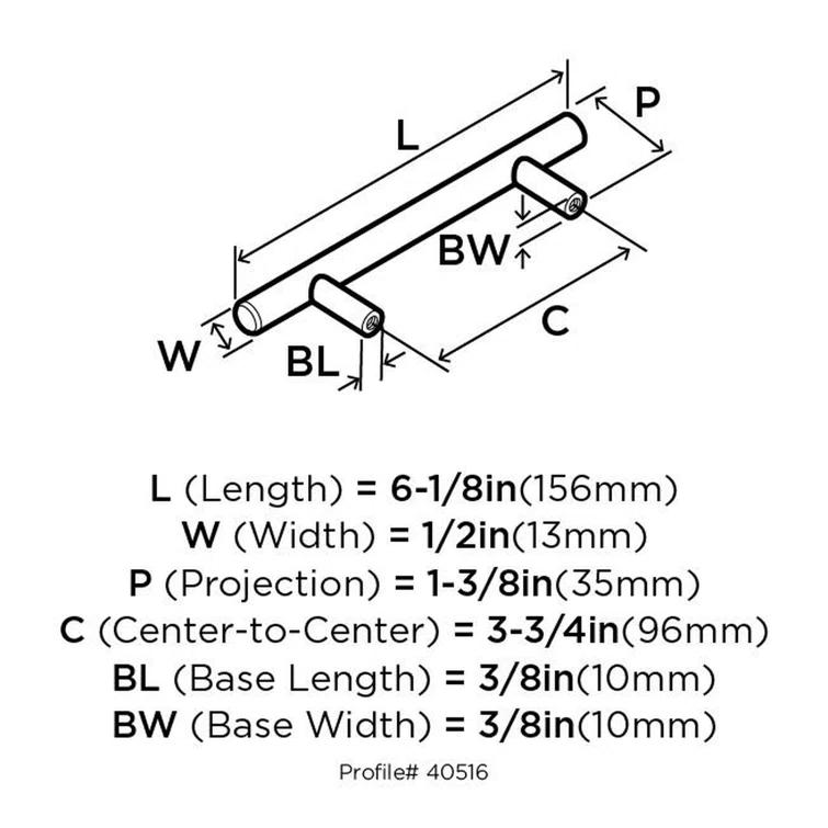 Bar Pulls Center to Center Bar Pull