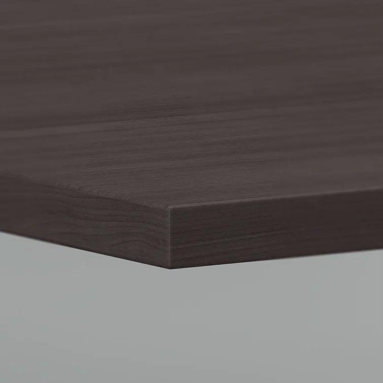 BBF 96W x 42D Boat Shaped Conference Table with Wood Base