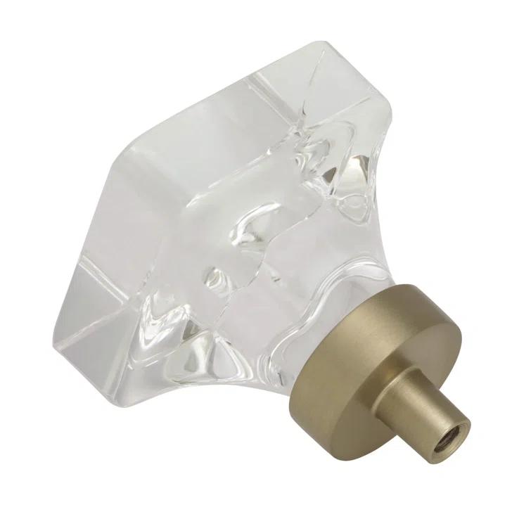 Glacio 1 3/8" Length Square Knob