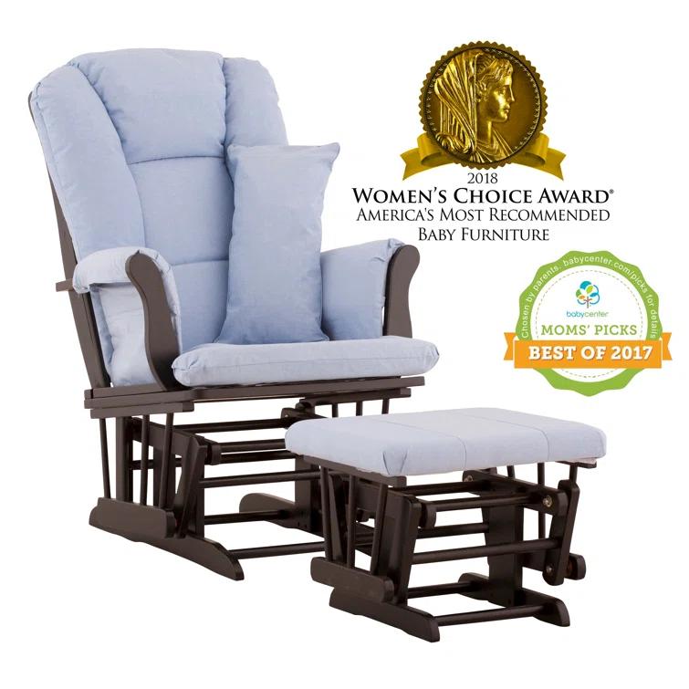 Tuscany Glider with Nursery Chair & Ottoman Set