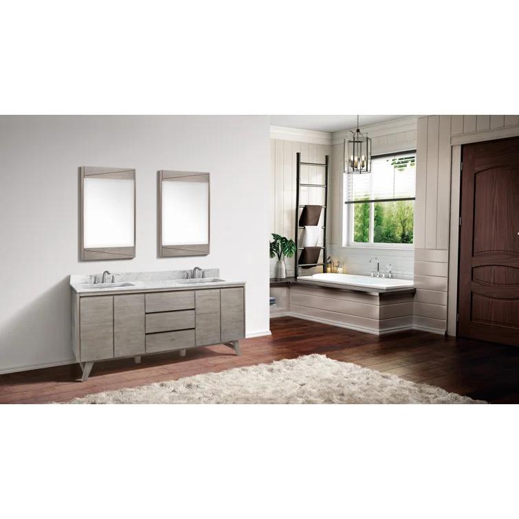 Avanity Coventry 73'' Double Bathroom Vanity with Marble Top