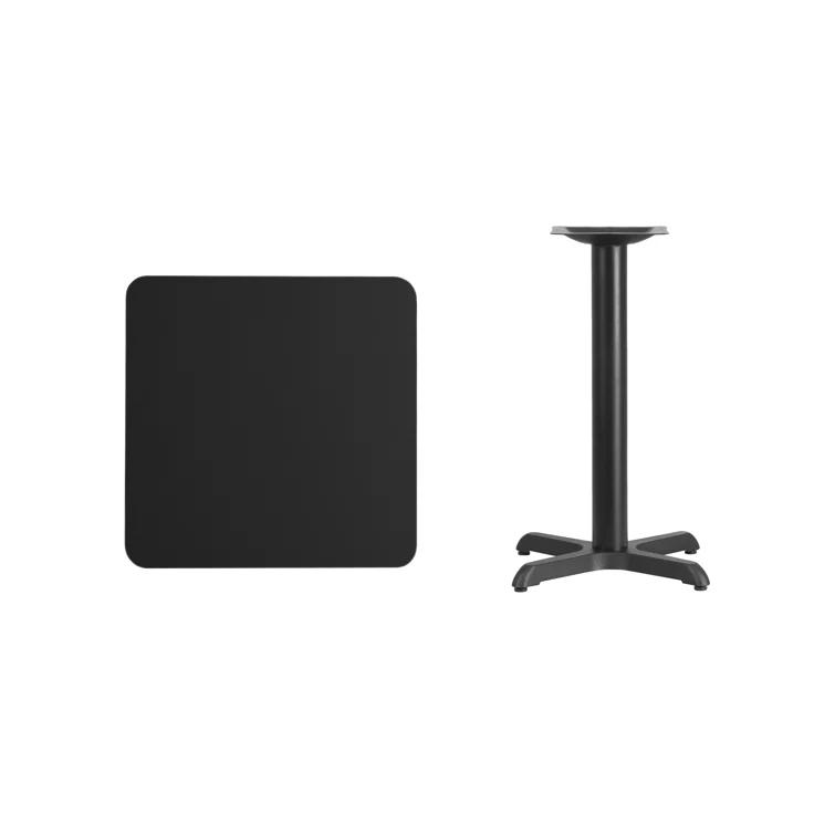 Laminate Table Top with Table Height Base