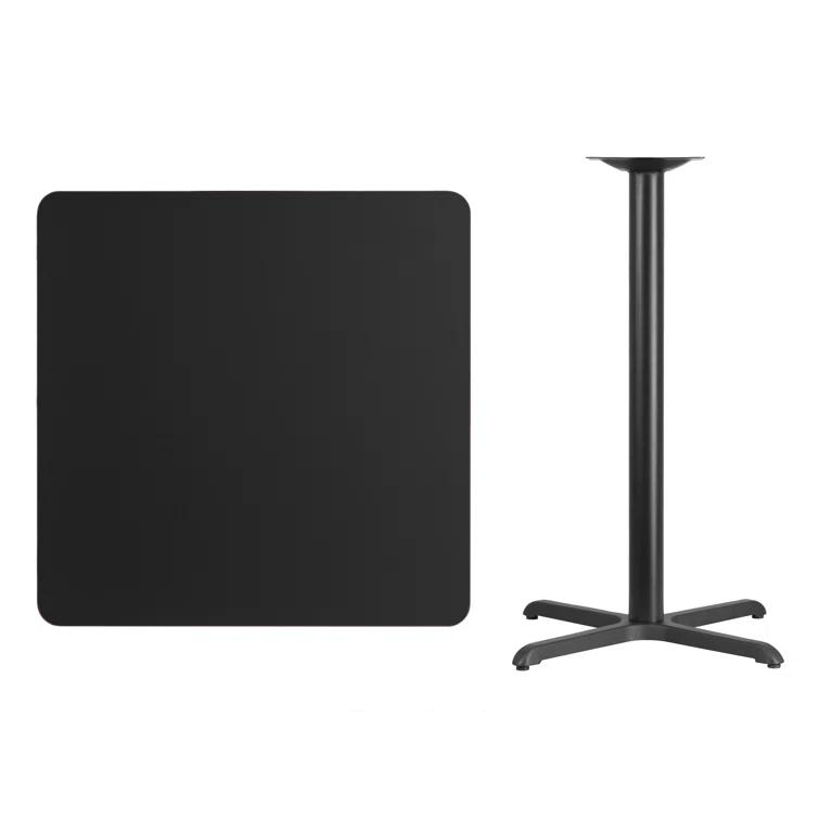 Laminate Table Top with Table Height Base