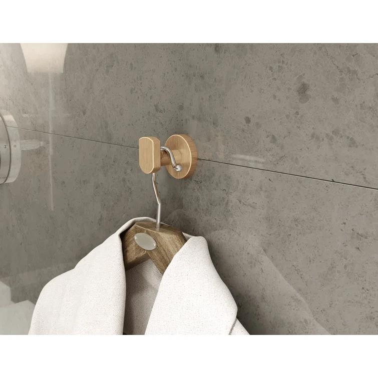 Dia Wall Mounted Robe Hook with Installation Hardware