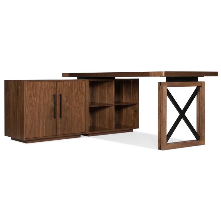 Elon 32'' Wide 2 - Shelf Storage Cabinet