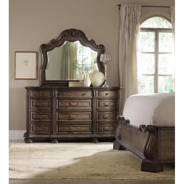 Hooker Furniture Rhapsody Wood Flat Wall Mirror