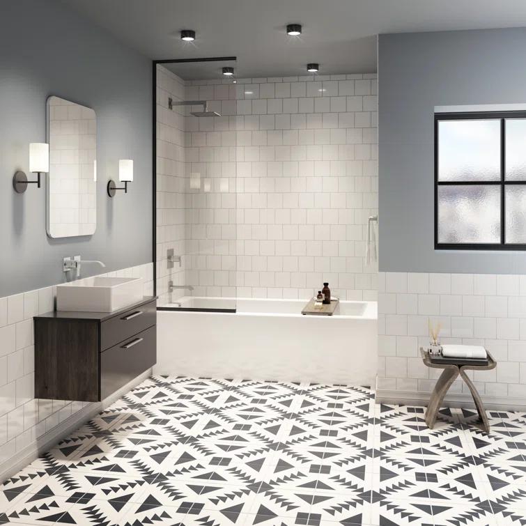 Comfort Linea™ 60" x 32" Soaking Bathtub with Left Drain