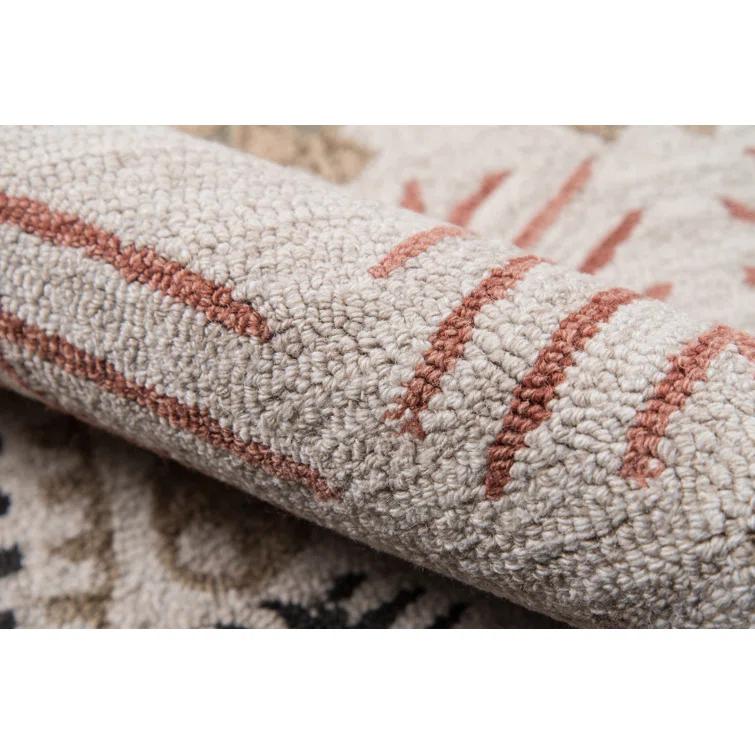 Momeni Tahoe Wool Hand Tufted Multi Area Rug 5' X 8'