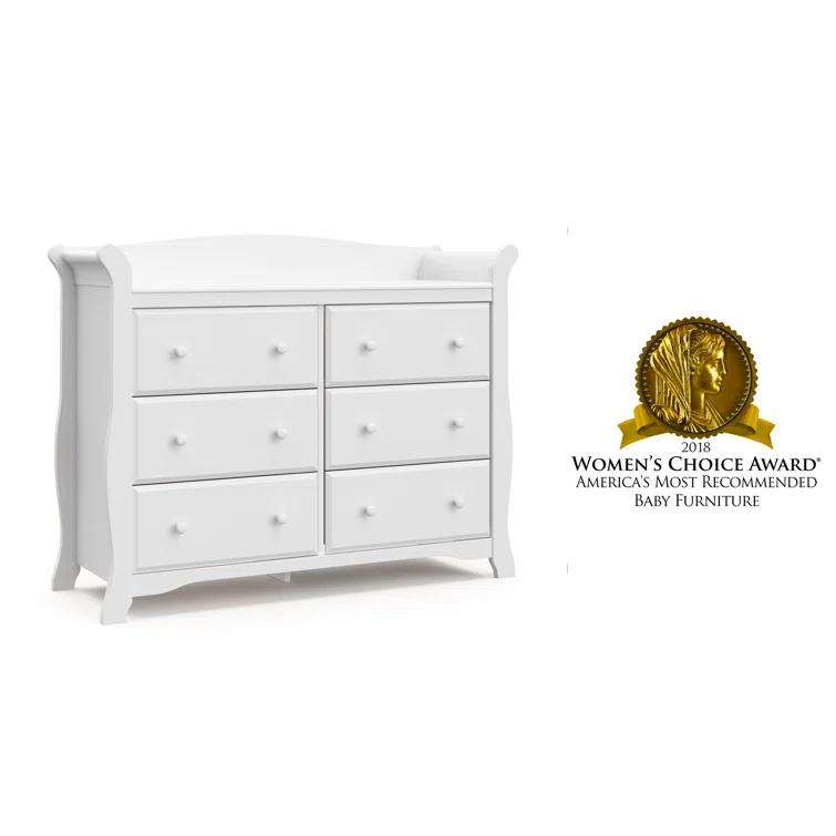 Avalon 6 Drawer Double Dresser