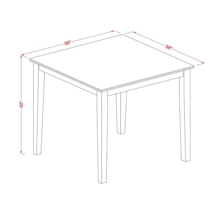 3 - Piece Solid Wood Dining Set