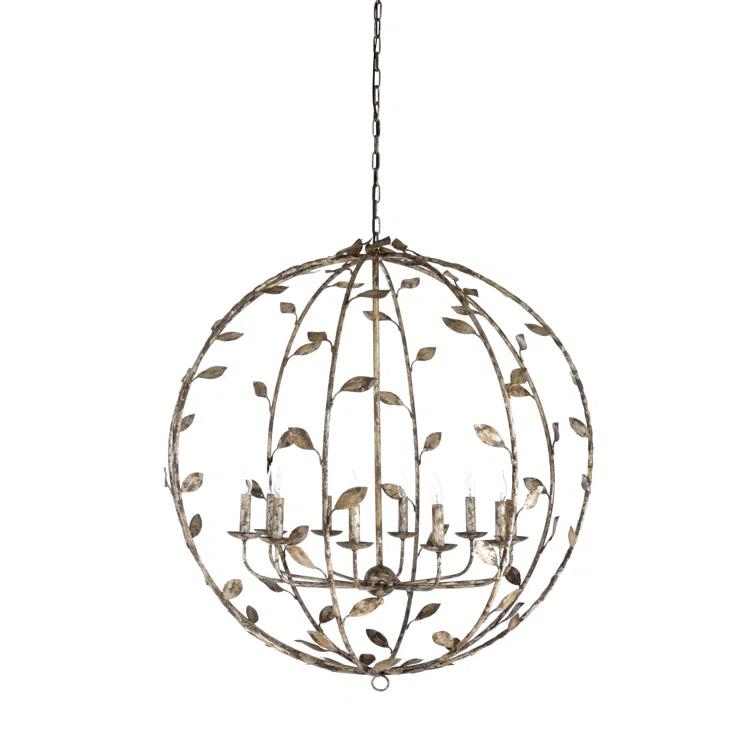 Charlotte 10 - Light Globe Chandelier