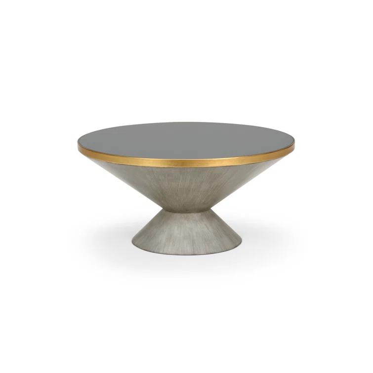Chelsea House New York Glass Top Coffee Table