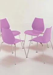 Maui Stackable Plastic Seat Waiting Room Chair