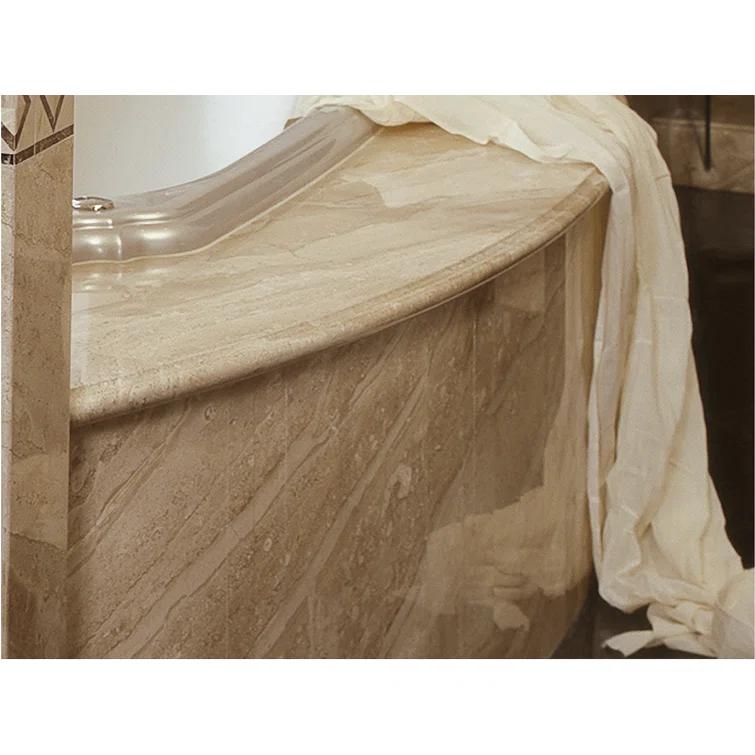 Crema Marfil 18" x 18" Marble Look Wall & Floor Tile