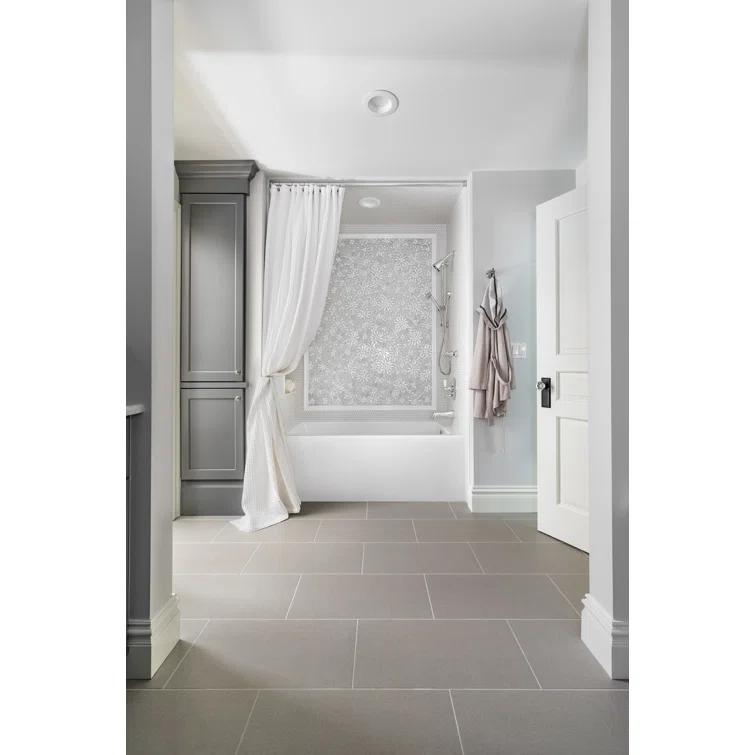 Sydney 66'' x 32'' Alcove / Tile In Soaking Acrylic Bathtub