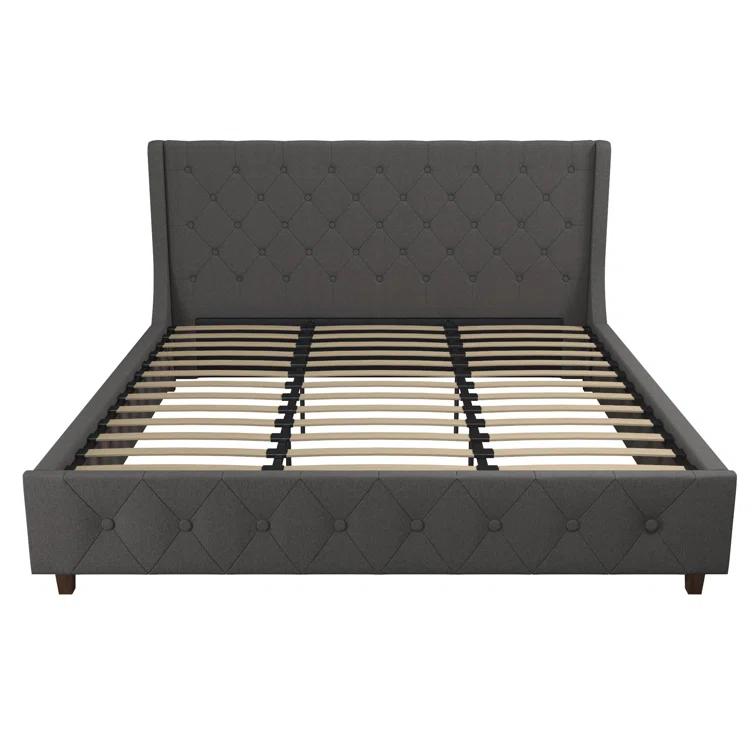 CosmoLiving by Cosmopolitan Mercer Tufted Upholstered Platform Bed