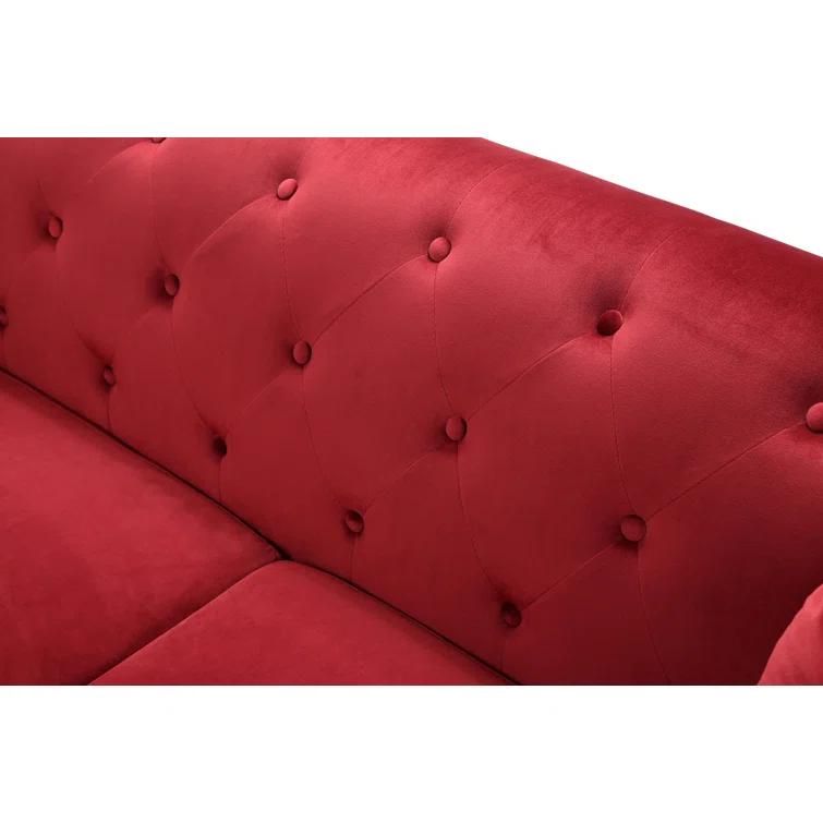 Soho Velvet Chesterfield Chair