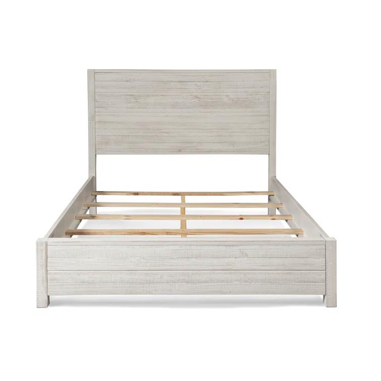 Montauk Solid Wood Panel Bed