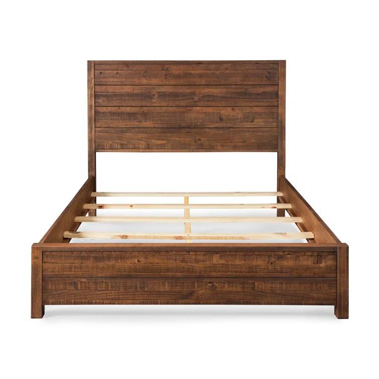 Montauk Solid Wood Panel Bed