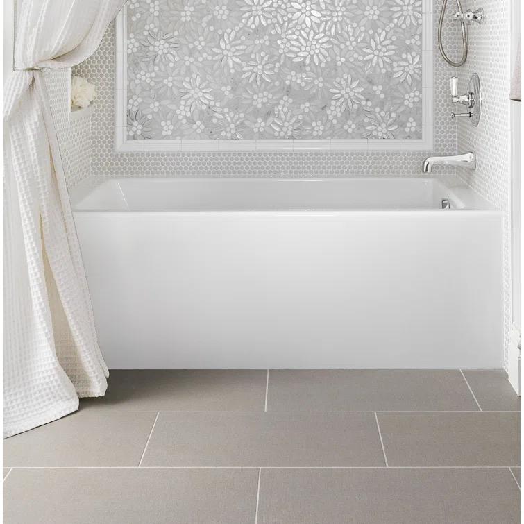 Sydney 66'' x 32'' Alcove / Tile In Soaking Acrylic Bathtub