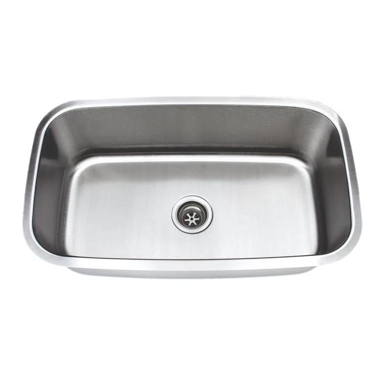 Craftsmen Series 31.5'' L Undermount Single Bowl Stainless Steel Kitchen Sink